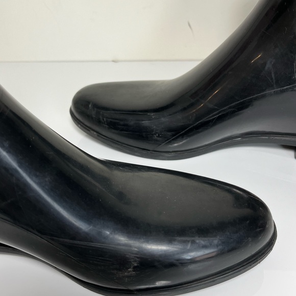 Sam Edelman black Tinsley ankle chelsea rain boot - Picture 8 of 12